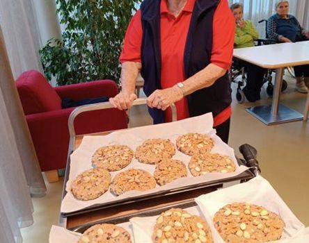 Die Zelten sind bereit für den Backofen