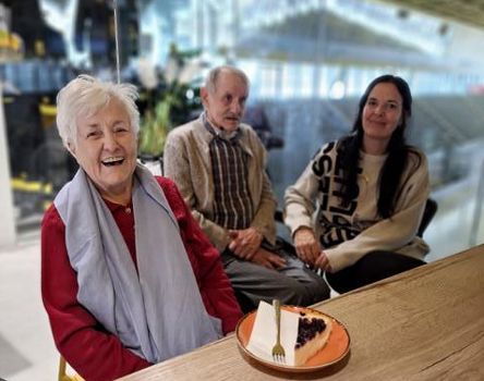 I partecipanti si divertono